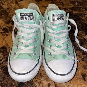 Light blue Converse